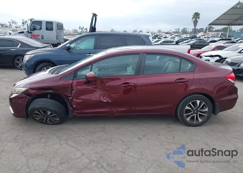 2013 Honda Civic Ex from USA, damaged, VIN 2HGFB2F85DH511610